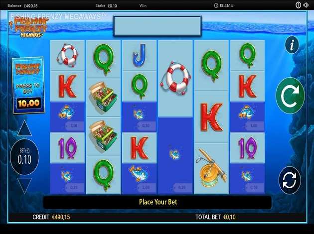 Fishing frenzy online casino game